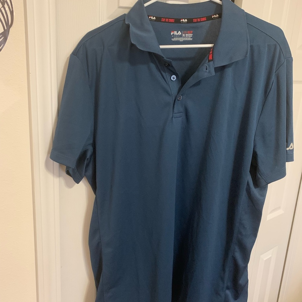 Fila short sleeve polo shirt size XL - Picture 2 of 4